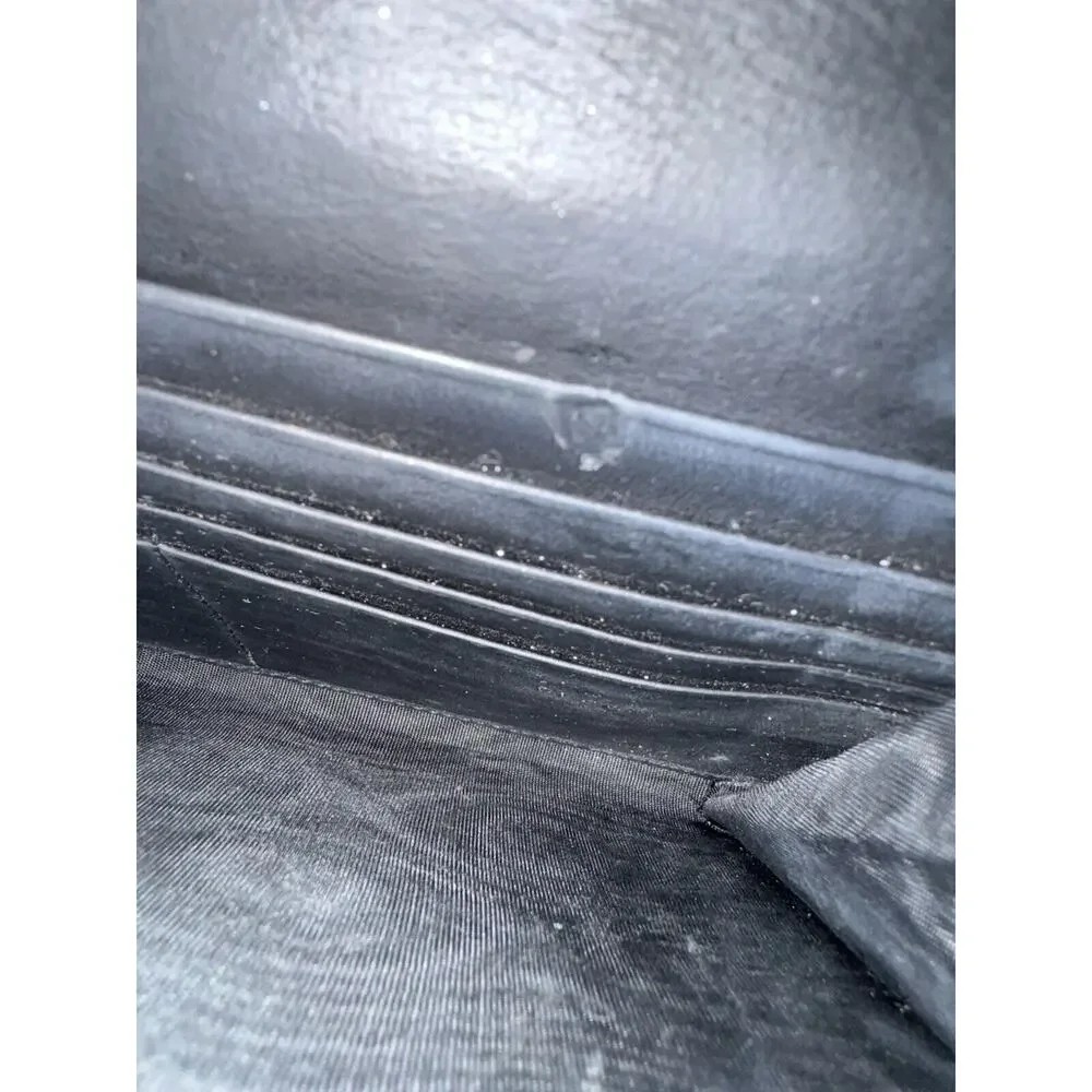 GUCCI DIONYSUS SUPREME WALLET ON CHAIN Crossbody Canvas Black Interior Purse - Picture 7 of 11